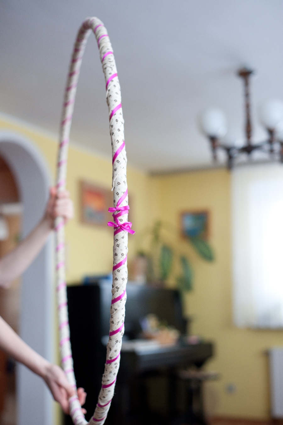 jak ozdobić hula hoop